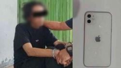 Terekam CCTV, Pencuri iPhone di Teras Masjid Ditangkap