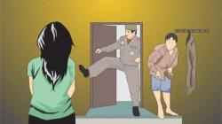 Digerebek Subuh! Mertua Kepergok Bersama Pria Misterius di Kamar, Polisi Turun Tangan