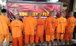 Libas Preman Ormas: Polres Sumedang Sikat 7 Pemalak Truk