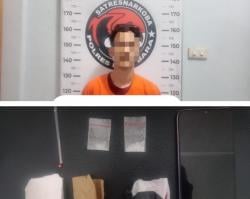 Satres Narkoba Polres Batu Bara Kembali Menangkap Satu Orang Tersangka Pengedar Narkoba