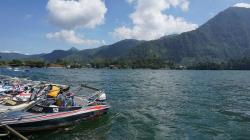 Wisatawan Berkeliling Danau Sarangan, Speedboat Terbalik, Adakah Korban Jiwa?