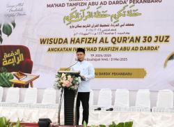 Wali Kota Pekanbaru Siapkan Beasiswa khusus Penghafal AlQuran
