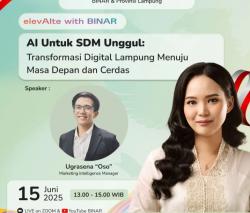 Siap Hadapi Era Digital, Lampung Gelar Webinar AI Gratis untuk Semua Kalangan