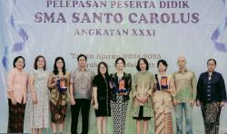 Sayap Baru Menuju Masa Depan, Kisah Sukses dan Harapan di Pelepasan Siswa SMA St Carolus