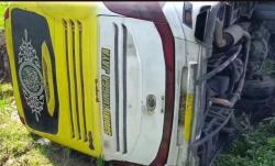 Kecelakaan Bus Berpenumpang 28 Orang Terguling usai Hindari Truk di Semarang, 1 Tewas 4 Luka