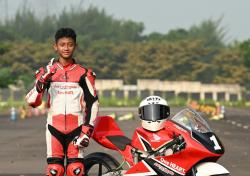 Pembalap Muda Ziven Rozul dan Bintang Pranata Dikirim ke Thailand Talent Cup 2025