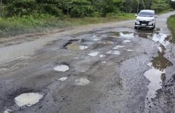 Jalan Pramuka Rusak, Pemkab-DPRD Kobar Sepakat Segera Diperbaiki Meski Ada Efisiensi Anggaran