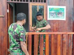 Satgas TMMD Masuk Tahap Finishing Pembangunan Rumah Warga
