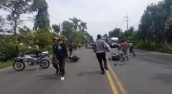 Polisi Hadang Konvoi Puluhan Pemuda, Jalur Pantura Lamongan Mencekam