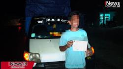 Satlantas Polres Polman Sikat Truk Overload & Overdimensi, Jalur Utama Disisir Malam Hari!