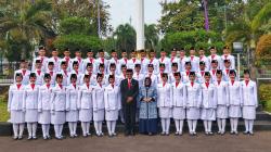 Momen Haru Purna Tugas Paskibra Ciamis 2024 di Hari Lahir Pancasila