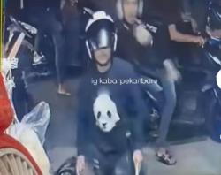 Viral Kelompok Geng Motor Takuti Warga Srikandi, Bawa Pentungan Besi