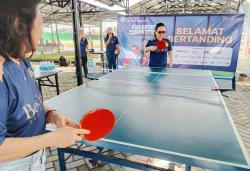 25 Rumah Sakit Ramaikan Fun Sport Turnamen Tenis Meja Piala Wali Kota Semarang