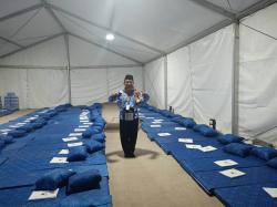 Tenda jamaah haji di Arafah dan Mina Sudah Siap
