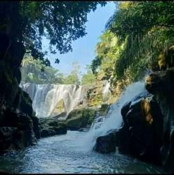 Curup Pinang Indah di Gunung Sari, Taman Wisata Kebanggaan Warga Rebang Tangkas