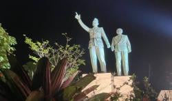 Patung Perunggu Soekarno–Hatta Rp1,8 Miliar Jadi Ikon Baru Kabupaten Semarang