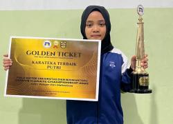 Masih SD, Karateka Cilik Grobogan Faradiba Hanna Akan Berlaga di Kejuaraan Internasional Malaysia