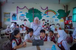 Ratusan Siswa SDN Kalirungkut 1 Surabaya Antusias Belajar AI dan Coding Bersama PT SIER
