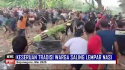 Bak Tawuran! Melihat Keseruan Tradisi Saling Lempar Nasi di Kedungadem Bojonegoro