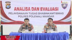 Polda Sulbar Dorong Peran Bhabinkamtibmas, Kapolres Polman Tegaskan Komitmen Jaga Kamtibmas