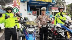 Subnit Patwal Satlantas Polresta Palangka Raya Siap Kawal Tamu VVIP 24 Jam