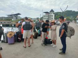 Pamovit Polres Mabar Berhasil Selamatkan Perjalanan Wisatawan yang Berlibur di Labuan Bajo