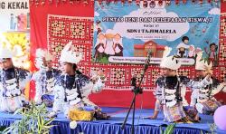 Pentas Seni Warnai Acara Pelepasan siswa/i Kelas 6 SD Negeri 1 Tajimalela Tahun Pelajaran 2024/2025