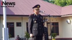 Polres Langkat Peringati Hari Lahir Pancasila, Wakapolres: Jadikan Pancasila Napas dalam Tugas