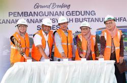 Groundbreaking TK ABA Semesta, Haedar Nashir: Tak Mampu Bersaing akan Ketinggalan Zaman 