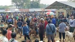 Pasar Hewan Munggi Ramai Jelang Iduladha, Jumlah Pengunjung Naik Drastis