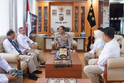 Di Hari Pertama Bertugas Kapolda NTT Terima Kunjungan Sestama BPOM RI