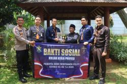 Dukung Akses Air Bersih, Sespimmen Polri Gelar Bakti Sosial di Pondok Pesantren Tangsel