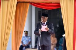 Wabup Kobar Suyanto Ajak Warga Kobar Jadikan Pancasila Sebagai Pedoman dalam Bermasyarakat