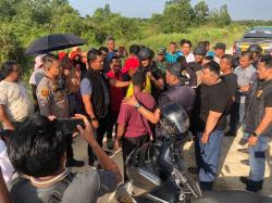 RAGA Pekanbaru Amankan 8 Preman Terkait Beking Lahan,  Senjata Tajam Diamankan