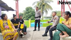 Sat Binmas Polres Pelabuhan Belawan Ajak Warga Belawan I Jaga Kamtibmas Jelang Libur Panjang