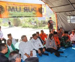 Tokoh Lintas Agama Doakan Korban Longsor Gunung Kuda Cirebon
