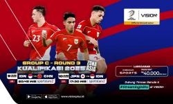 Link Live Streaming Timnas Indonesia vs China, Laga Penentu Garuda di Kualifikasi Piala Dunia 2026