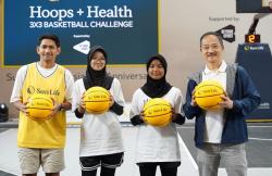 Hoops+Health 3X3 Basketball Challenge Kampanyekan Gaya Hidup Aktif dan Sehat ke Generasi Muda