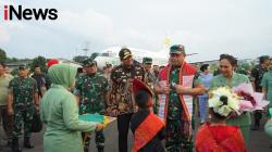 Kasdam I/BB Sambut KASAD Jenderal TNI Maruli Simanjuntak di Medan