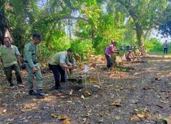KPH Gundih Gandeng PWI Grobogan Lakukan Penyelematan Kawasan Mata Air Sendang Dawang Bandungharjo