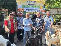 Indorama Cilegon Salurkan 17 Ekor Kambing Qurban untuk Warga Kelurahan Kepuh