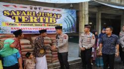 Jelang Hari Bhayangkara ke-79, Kapolres Sragen Bantu 200 Sak Semen untuk Dua Ponpes di Tanon