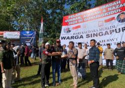 Ribuan Hewan Kurban dari Yayasan Singapura Disalurkan untuk Warga Gunungkidul