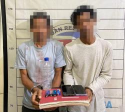 Dua Petani Warga Trumon Timur Kompak Nyabu Ditangkap Polisi di Aceh Selatan