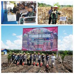 Dandim 1011/Klk Hadiri Vicon Bersama Presiden RI, Dukung Swasembada Pangan 2025