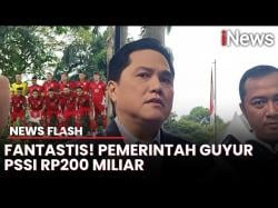 Pemerintah Guyur Rp200 Miliar Tiap Tahun untuk Sepak Bola, Erick Thohir: Dukungan Terbesar Sejarah