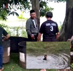 3 Terduga Pelaku Judi Ayam di Macanda Diciduk Polisi, Satu Orang Cebur ke Danau