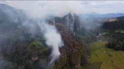 Kebakaran Lahan di Limapuluh Kota Meluas, 10 Hektare Terbakar