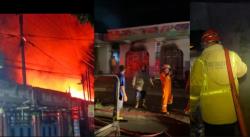 Ruko Makanan di Jalan Sangkali Kota Tasikmalaya Ludes Terbakar