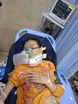 Pejalan Kaki Tanpa Identitas Tersungkur Usai Dihantam Motor di Depan Pasar Buduran